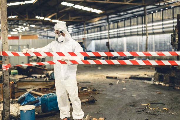 Professional Biohazard technician working in Turin, GA